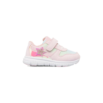Sneakers rosa da bambina con tomaia multicolore Le scarpe di Alice, Scarpe Bambini, SKU k222000301, Immagine 0